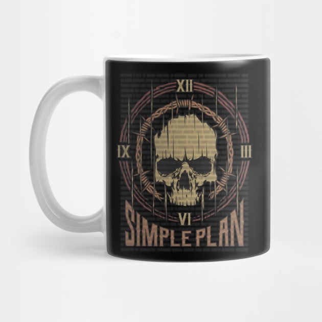 Simple Plan Vintage Skull by darksaturday